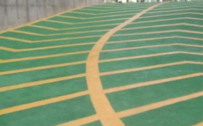 两当止滑车道材料